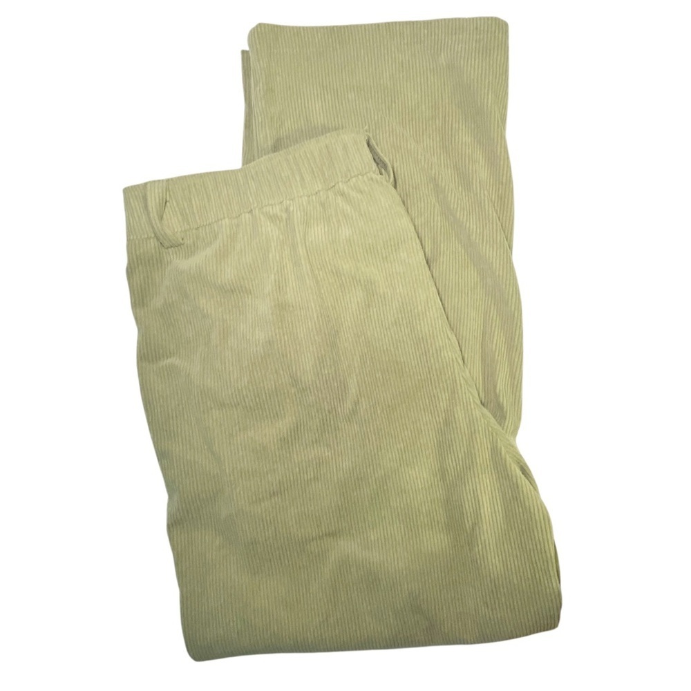 HALARA Mid Rise Button Zipper
Side Pocket Corduroy Casual Pants - Picture 2 of 12